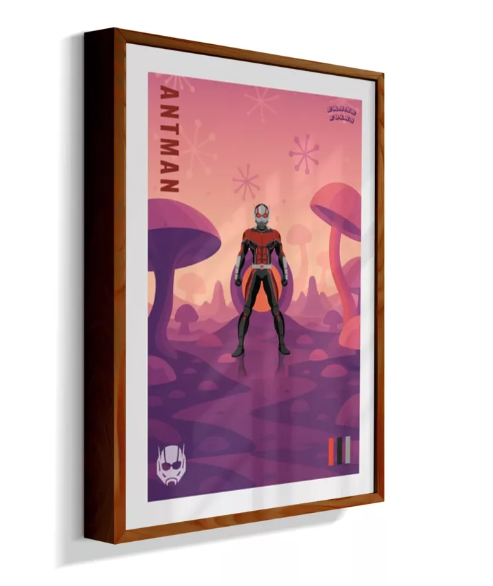 Quadro Homem Formiga - Reino Quântico