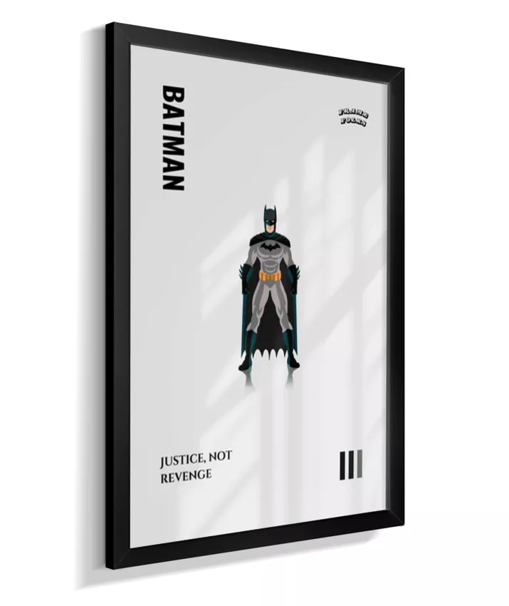 Quadro Batman - Justice, not revenge