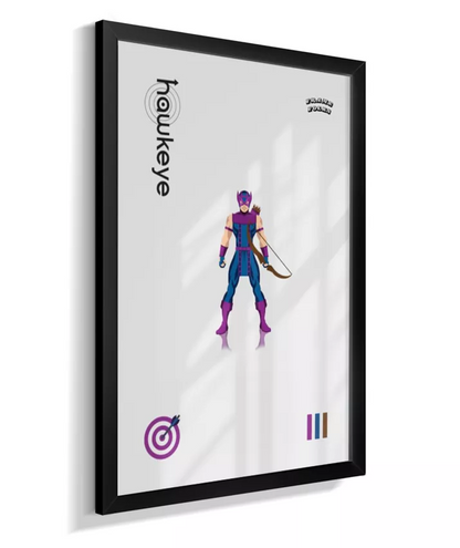 Quadro Gavião Arqueiro - Clássico