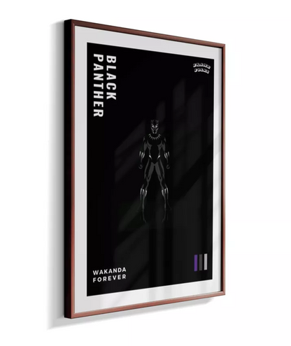 Quadro Pantera Negra - Black