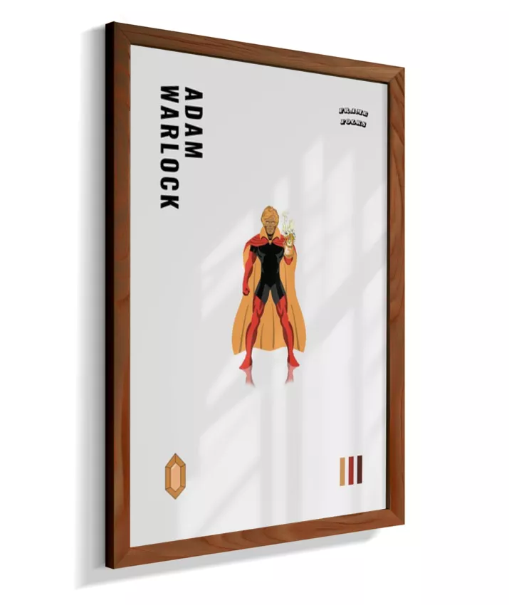 Quadro Adam Warlock - Manopla do Infinito