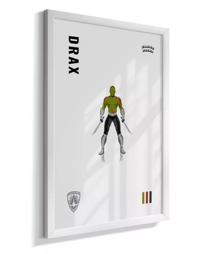 Quadro Drax - Armadura
