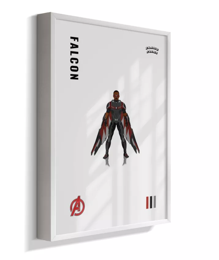 Quadro Falcão - Vingadores