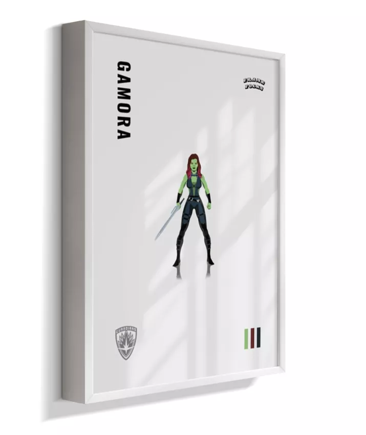 Quadro Gamora - Guardiões da Galáxia