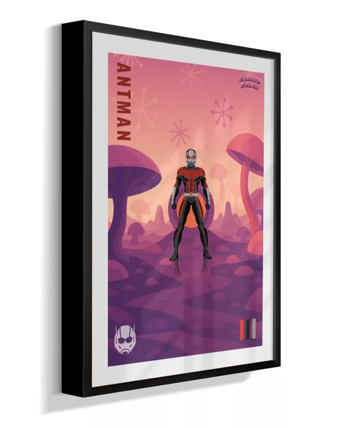 Quadro Homem Formiga - Reino Quântico