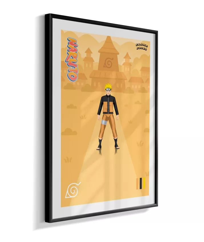 Quadro Naruto - Vila da Folha