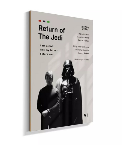 Quadro Star Wars - O Retorno de Jedi - Pôster