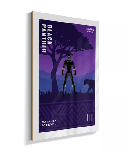 Quadro Pantera Negra - Wakanda