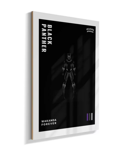 Quadro Pantera Negra - Black