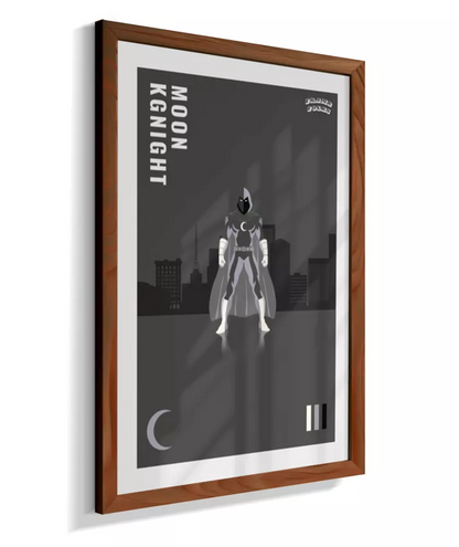 Quadro Cavaleiro da Lua - Dark City