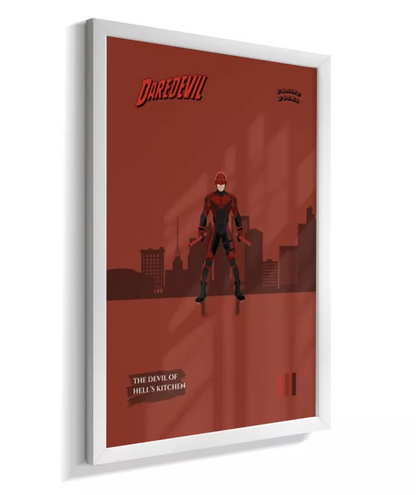 Quadro Demolidor - The Devil of Hell's Kitchen (Red)