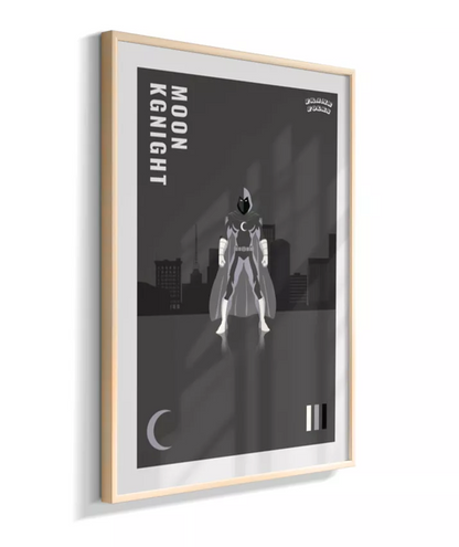 Quadro Cavaleiro da Lua - Dark City