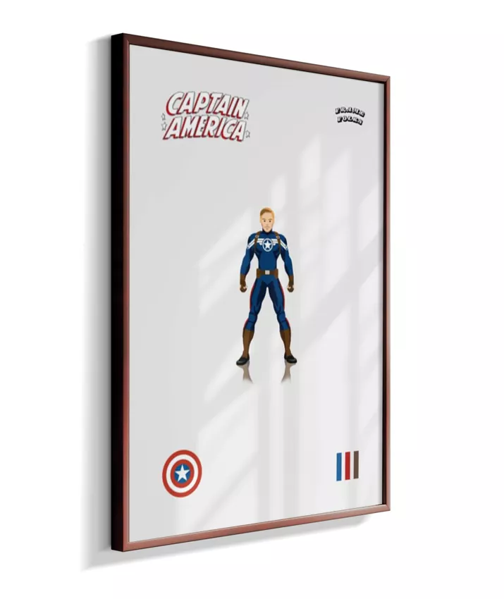 Quadro Steve Rogers