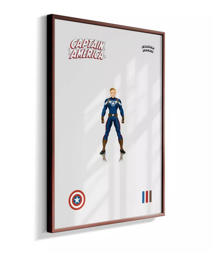Quadro Steve Rogers