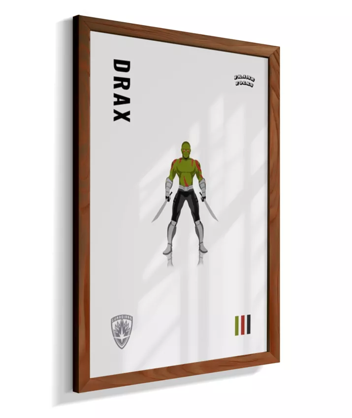 Quadro Drax - Armadura