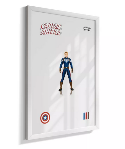 Quadro Steve Rogers