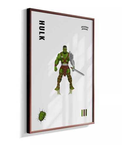 Quadro Hulk - Planeta Hulk