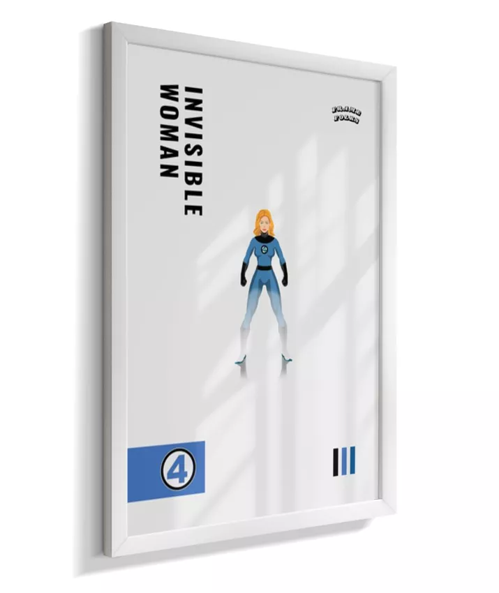 Quadro Mulher Invisível - Clássica