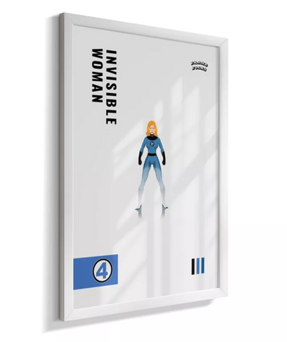 Quadro Mulher Invisível - Clássica