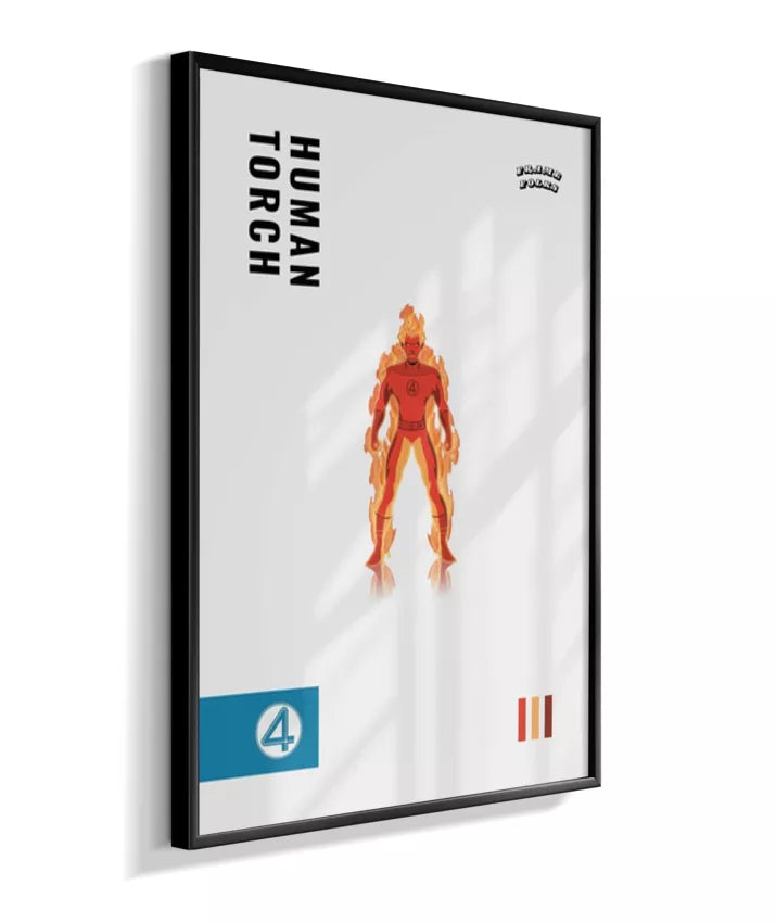 Quadro Tocha Humana - Filme