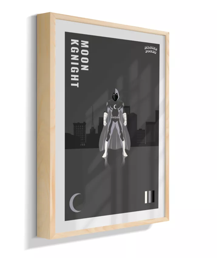 Quadro Cavaleiro da Lua - Dark City