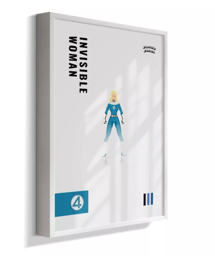 Quadro Mulher Invisível - Filme