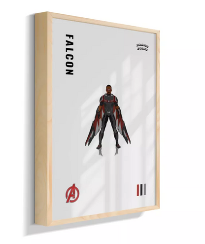 Quadro Falcão - Vingadores