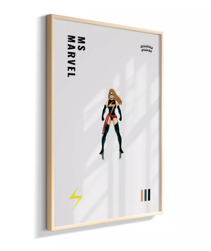 Quadro Ms. Marvel
