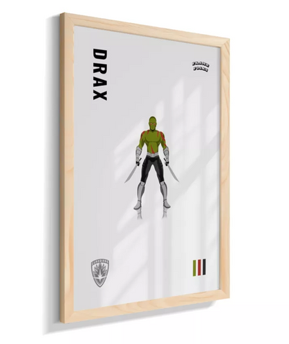 Quadro Drax - Armadura