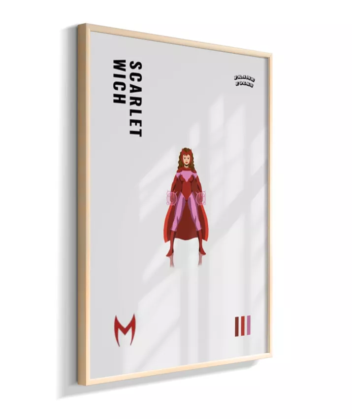 Quadro Feiticeira Escarlate - Clássica