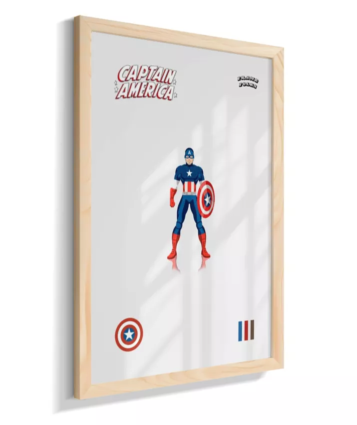 Quadro Capitão America