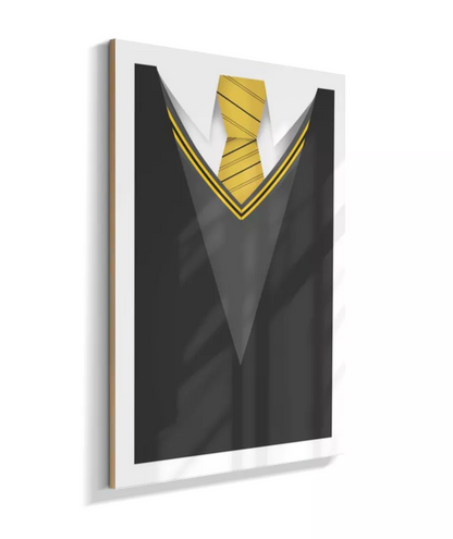 Quadro Harry Potter - Casa Lufa Lufa