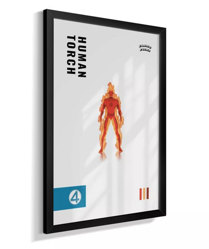 Quadro Tocha Humana - Filme