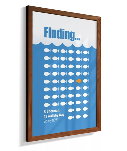 Quadro Procurando Nemo