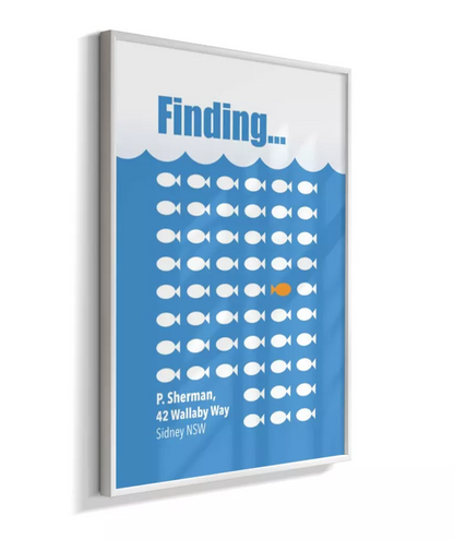 Quadro Procurando Nemo