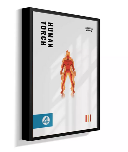 Quadro Tocha Humana - Filme