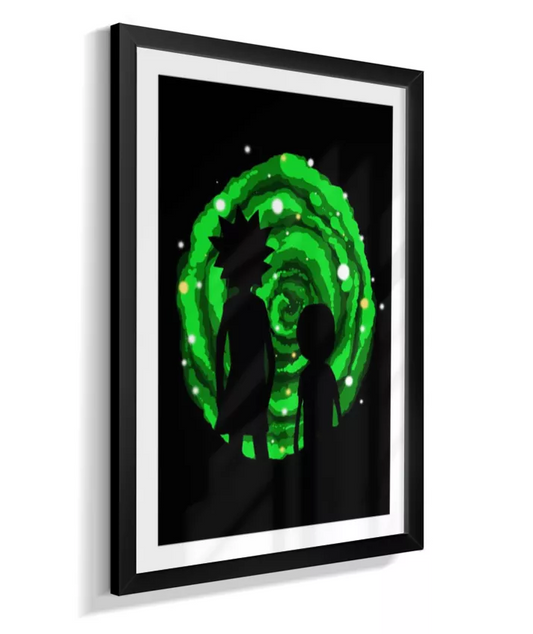 Quadro Rick and Morty